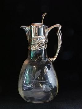 Carafe - cut glass, clear glass - Wilhelm Theodor Binder - 1900 Carafe - cut glass, clear glass - Wilhelm Theodor Binder - 1900