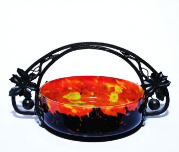 Glass Jardiniere - glass - 1920 Glass Jardiniere - glass - 1920