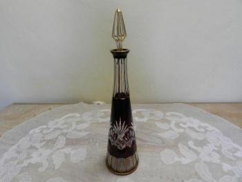 Carafe - glass, cut glass - 1930 Carafe - glass, cut glass - 1930
