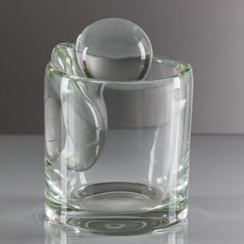 Glasswork - clear glass, metallurgical glass - Pavel Trnka (1948) - 1981 Glasswork - clear glass, metallurgical glass - Pavel Trnka (1948) - 1981