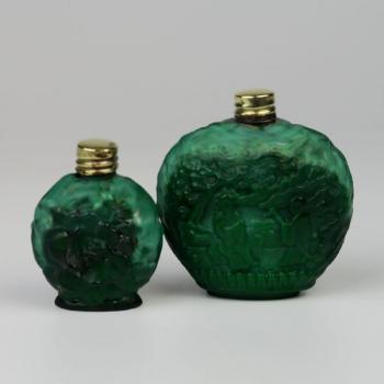 Flacon - brass, glass - Curt Schlevogt - 1935 Flacon - brass, glass - Curt Schlevogt - 1935