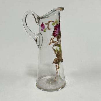 Glass Jug - clear glass - 1960 Glass Jug - clear glass - 1960