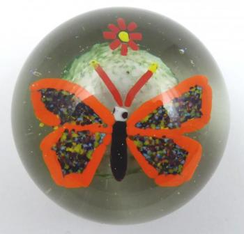 Glass Paperweight - glass - 1945 Glass Paperweight - glass - 1945