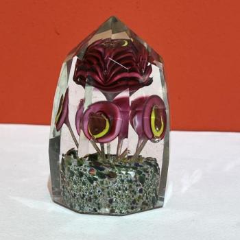 Glass Paperweight - 1920 Glass Paperweight - 1920