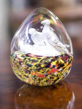 Glass Paperweight - glass - 1940 Glass Paperweight - glass - 1940
