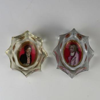 Two salt cellars Two salt cellars