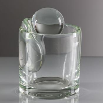 Glasswork - clear glass, metallurgical glass - Pavel Trnka (1948) - 1981